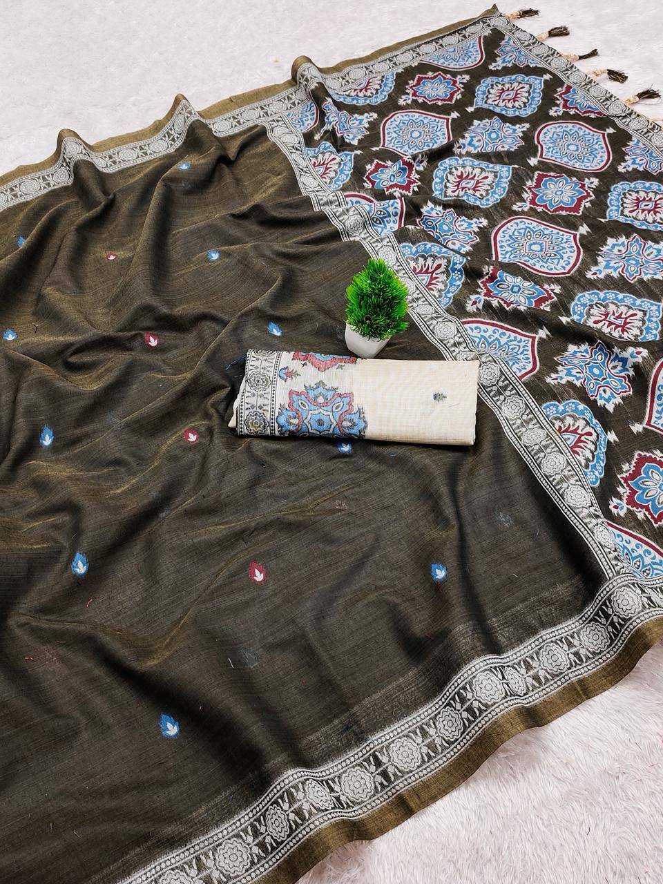 Anupama Ajrakh Wholesale saree sellers in Hyderabad